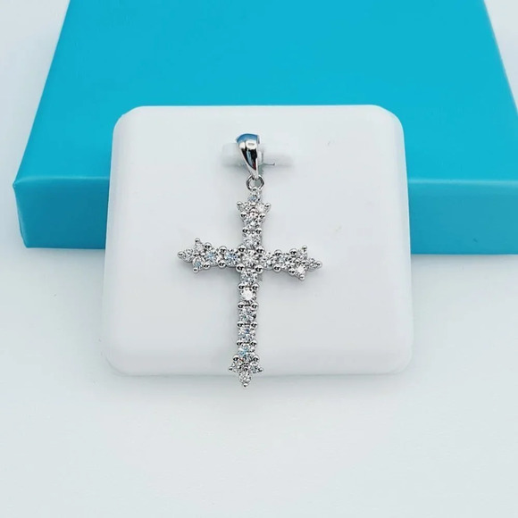 "925 Sterling Silver CZ Beautiful Pendant for Women, 1USPAR4063 - Picture 8 of 11